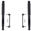 Rear Left & Right Complete Shocks Absorber & Links For Nissan Titan XD 16-2023