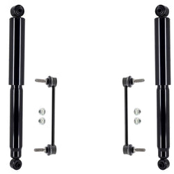 Rear Left & Right Complete Shocks Absorber & Links For Nissan Titan XD 16-2023