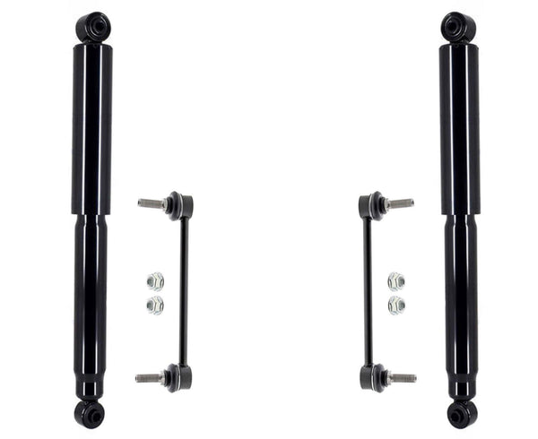 Rear Left & Right Complete Shocks Absorber & Links For Nissan Titan XD 16-2023