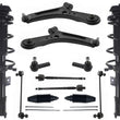 Front Struts Lower Control Arms Tie Rods & Links For Suzuki SX4 Sport 2008-2013