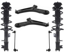 Front Complete Struts Lower Control Arms & Links For Suzuki SX4 Sport 2008-2013