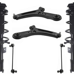Front Complete Struts Lower Control Arms & Links For Suzuki SX4 Sport 2008-2013