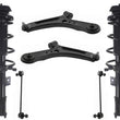 Front Complete Struts Lower Control Arms & Links For Suzuki SX4 Base 2007-2013