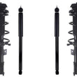 Front Complete Struts W/ Coil Spring & Rear Shocks For Suzuki SX4 Sport 08-2013
