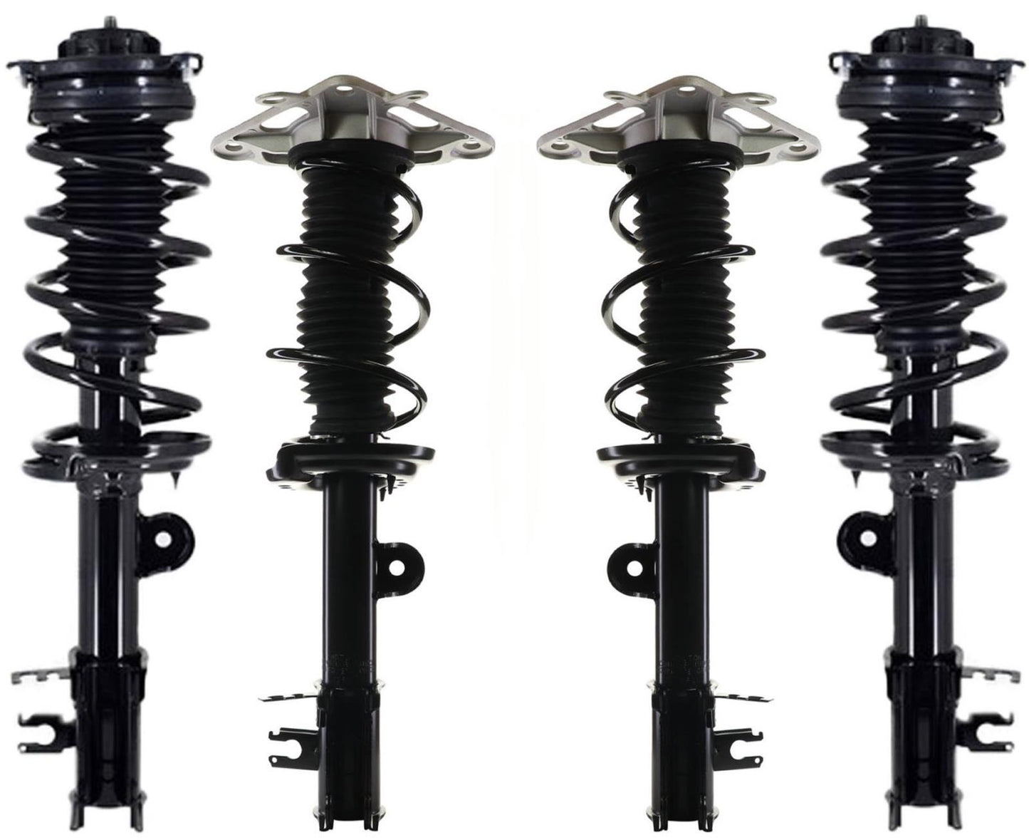 Conjunto completo de puntales delanteros y traseros para Jeep Renegade con tracción delantera 15-18