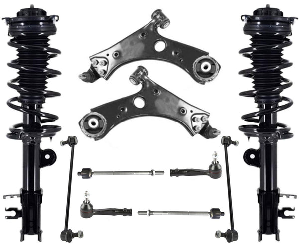 Front Struts Lower Arms Tie Rods & Link For Renegade All Wheel Drive 2015-2021