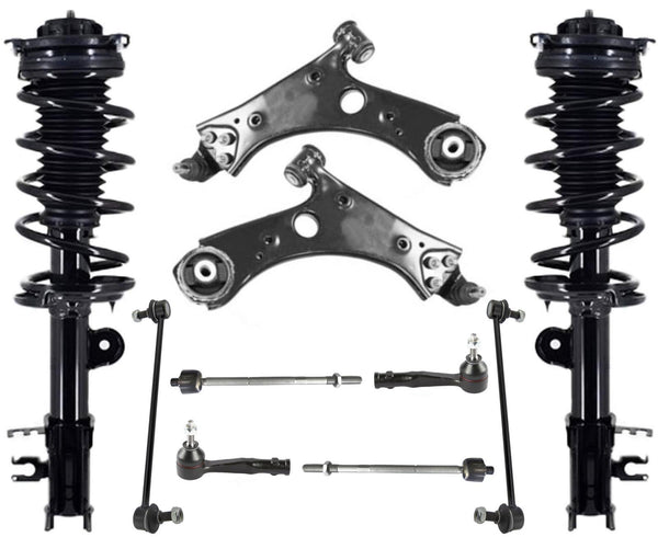 Front Struts Lower Arms Tie Rods & Link For Renegade Front Wheel Drive 2015-21
