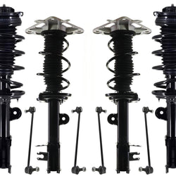 Front & Rear Struts & Sway Bar Links For Jeep Renegade Front Wheel Drive 15-18
