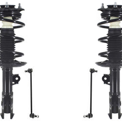 Front Complete Struts W/ Spring Assembly & Links For Toyota Corolla 2020-2024