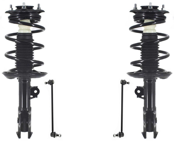 Front Complete Struts W/ Spring Assembly & Links For Toyota Corolla 2020-2024