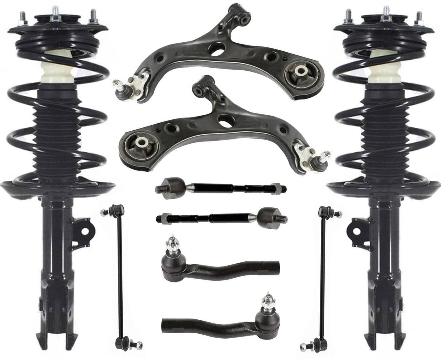 Barras de acoplamiento y enlaces de brazos de control de puntales delanteros para Toyota Corolla 2.0L 2020-2022