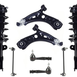 Front Struts Lower ArmsTie Rods & Links For Jeep Renegade 4 Wheel Drive 15-2021