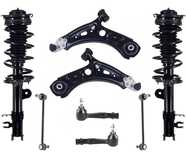 Front Struts Lower ArmsTie Rods & Links For Jeep Renegade 4 Wheel Drive 15-2021