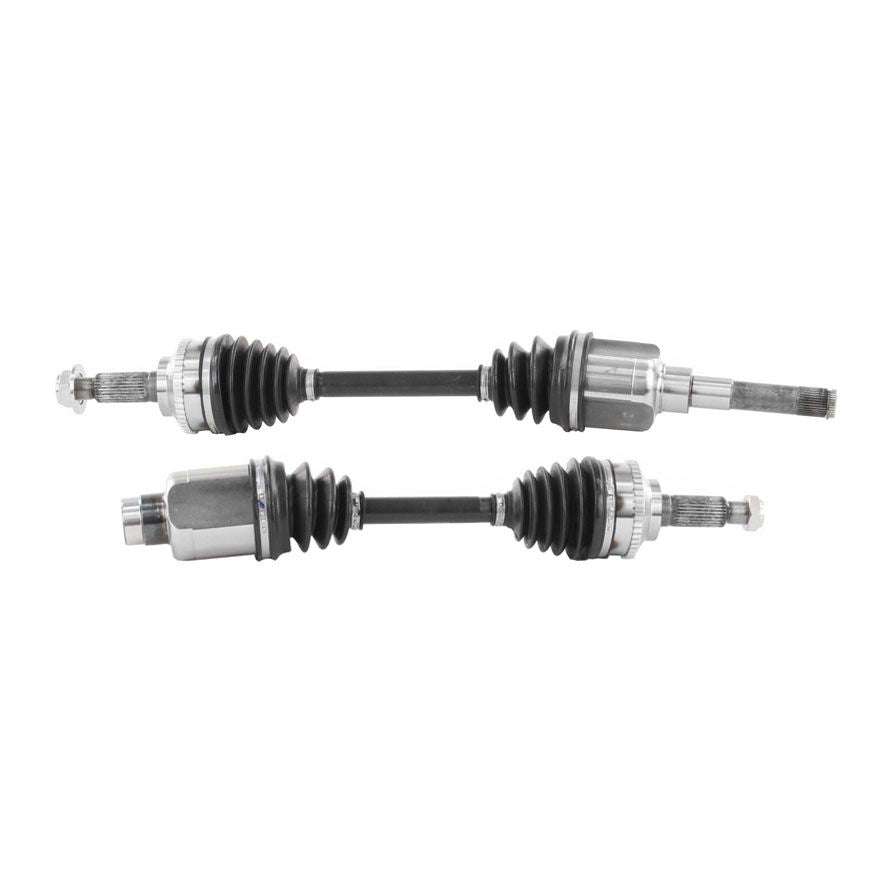 (2) Front CV Axle Shafts MZ-8166 & FD-8095 Ck Fitment Below