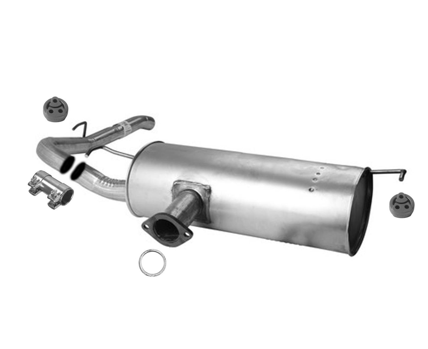 Exhaust Muffler Tail Pipe For Toyota Sienna 2004-2016 Front Wheel Drive
