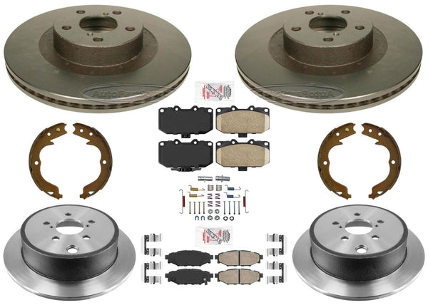 High Performance Carbon Disc Brake Rotors Disc Brake Pads For Impreza WRX 09-10