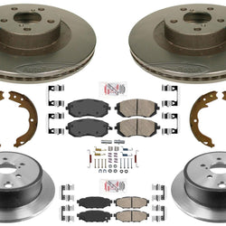 High Performance Carbon Disc Brake Rotors Disc Brake Pads For Legacy 10-12 2.5i