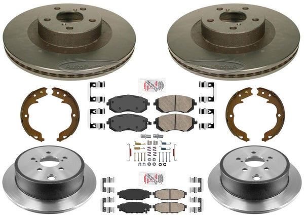 High Performance Carbon Disc Brake Rotors Disc Brake Pads For Legacy 10-12 2.5i