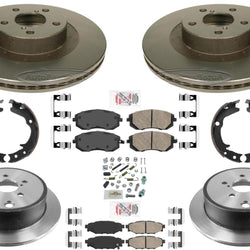High Performance Carbon Disc Brake Rotors Disc Brake Pads For Legacy 2.5i 06-09