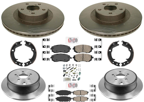 High Performance Carbon Disc Brake Rotors Disc Brake Pads For Legacy 2.5i 06-09