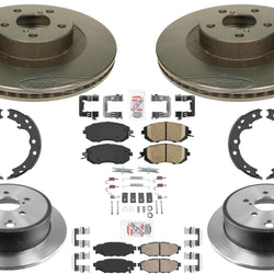 High Performance Carbon Disc Brake Rotors Disc Brake Pad For Outback 13-14 2.5i