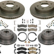 High Performance Carbon Disc Brake Rotors Disc Brake Pads For 2003-06 Escalade