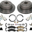 High Performance Carbon Disc Brake Rotors Disc Brake Pads For 03-06 Escalade