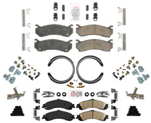 Parking-Emergency Shoes w/ Ceramic Disc Brake Pads Hardware For 03-06 Escalade