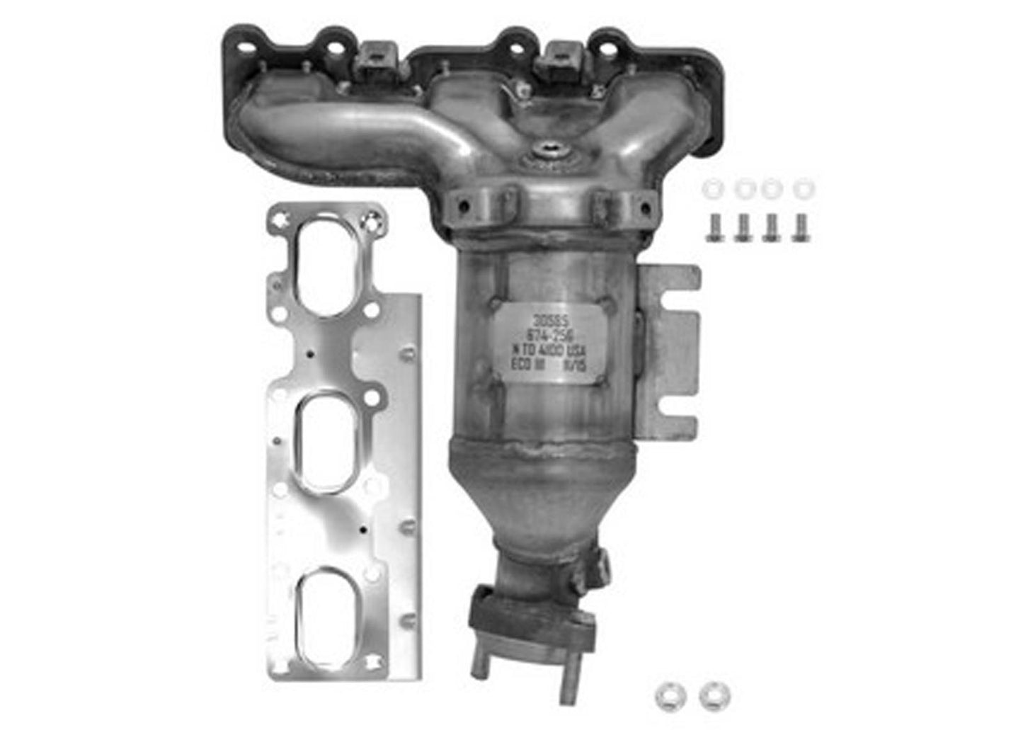 Convertidor catalítico aprobado por California CARB para Ford Explorer 2013-2014 3.5L 