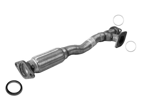 Front Engine Y Flex Pipe + Gaskets For Front Wheel Drive Ford Fusion 3.0L 06-12