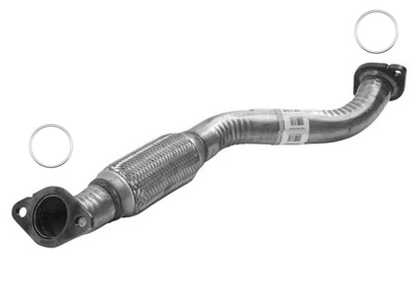 Front Engine Flex Pipe + Gaskets For Front Wheel Drive Ford Fusion 2.5L 10-12