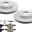 Frt Improved Performance Disc Brake Rotors Brake Pads For Ford Escape 2005-2009