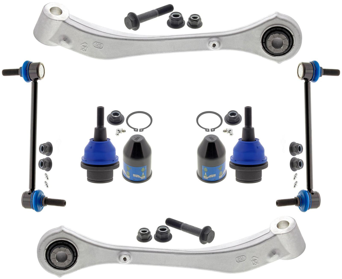 Mevotech Lower Rearward Control Arms Ball Joints & Links For Explorer 2020-2024