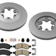 Improved Performance Disc Brake Rotors Pads Hardware For GMC Canyon 2009-2012