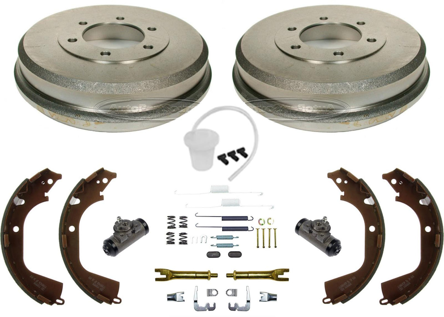 Cilindros de rueda ajustador de resortes de zapatos de tambores de freno trasero para GMC Canyon 09-2012
