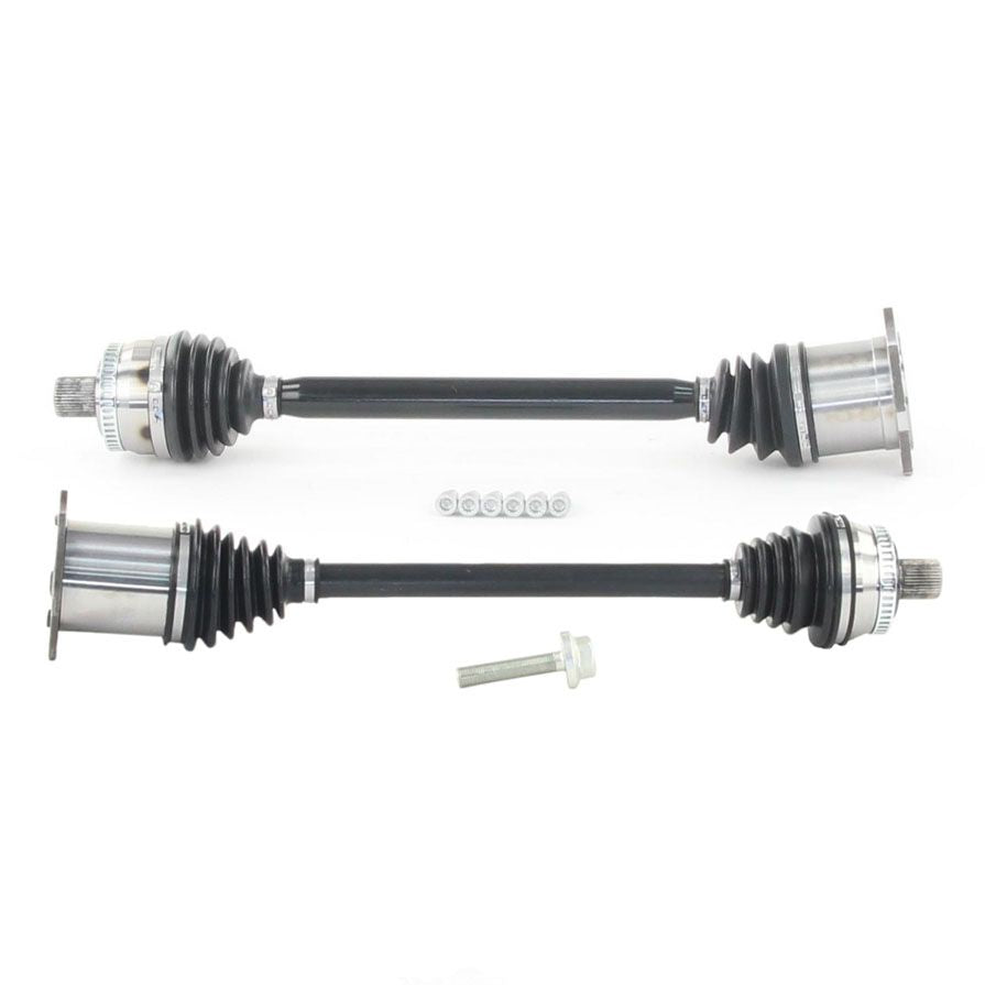 Front Cv Shaft Axles for Audi A4 Quattro 2.0L 2005-2008 with Manual Transmission