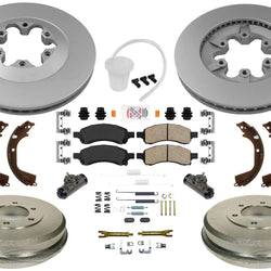 Improved Performance Disc Brake Rotors Pads Drums For GMC Canyon 2009-2012