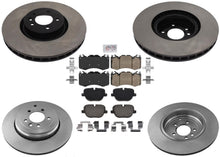 Pastilla de freno de disco de rotores de freno de disco de 380 mm y 365 mm para Land Rover Defender 110 20-22