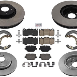 Rotores de freno de disco Pastillas de freno de disco para Range Rover Sport 10-13 sobrealimentado