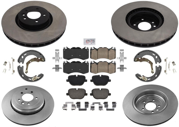 Rotores de freno de disco Pastillas de freno de disco para Range Rover Sport 10-13 sobrealimentado
