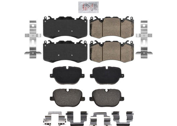 F & R Disc Brake Pads For Range Rover Sport 2010-2013 W/ Brembo Supercharged