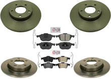 Carbon Performance Disc Brake Rotors Brake Pads For Mazda 3 2.0L Engine 04-05
