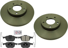 Carbon Performance Disc Brake Rotors Brake Pads For Mazda 3 2.0L Engine 04-13
