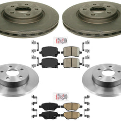 Pastillas de freno de rotores de carbono de alto rendimiento para HHR 08-09 con frenos de disco de 4 ruedas