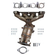 Front Manifold Catalytic Converter For Nissan Rogue Sport 2.0L 2017 2018 2019