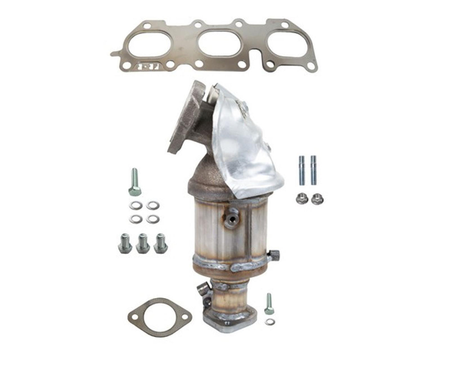 Rr Manifold Catalytic Converter For Front Wheel Drv Hyundai Santa Fe 3.3 2013-19