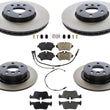 F&R Disc Brake Rotors Ceramic Brake Pads For Mini Cooper Clubman 1.5L 2016-2019