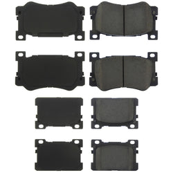 Front & Rear Ceramic Disc Brake Pads For 2017 2018 2019 2021 2022 Genesis G90