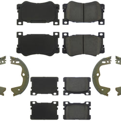 Front & Rear Ceramic Disc Brake Pads For 2017 2018 2019 2021 2022 Genesis G90