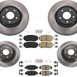 Rotores de freno Ft & Rr Carbon Performance para Mazda CX5 CX-5 2.5L Turbo 2019-2021